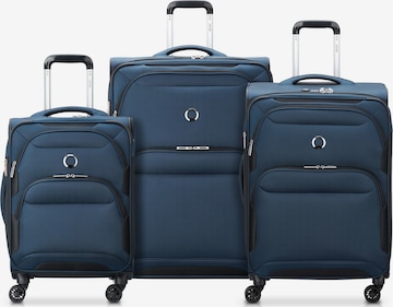 Set di valigie di Delsey Paris in blu: frontale