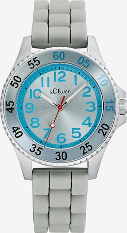 s.Oliver Analog Watch in Grey: front