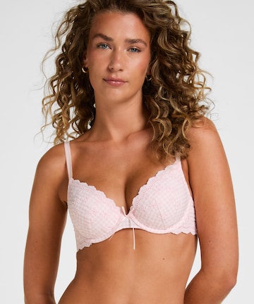 Hunkemöller Bra 'Gaia' in Pink: front