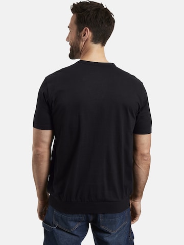 Jan Vanderstorm T-Shirt ' Ertto ' in Schwarz