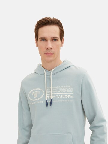 Sweat-shirt TOM TAILOR en bleu