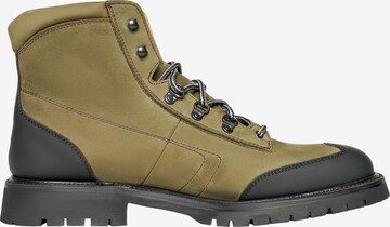 Henry Stevens Lace-Up Boots 'Barkley' in Green