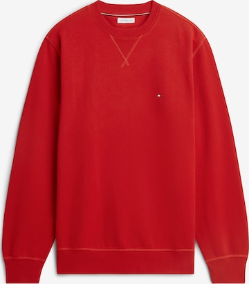 TOMMY HILFIGER - Sweatshirt 'ESS SEASONAL' em vermelho: frente