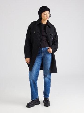 Tommy Jeans Mantel in Schwarz