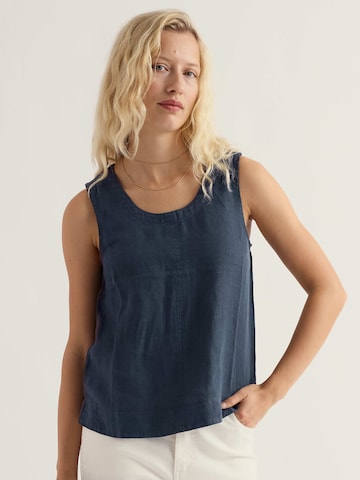 Seasalt Cornwall Bluse 'Lighthouse Station' i blå: forside