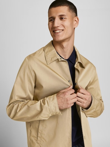 JACK & JONES Between-season jacket 'Carter' in Brown