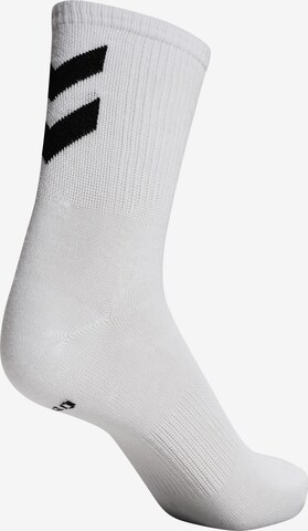 Hummel Sportsocken 'Chevron' in Weiß