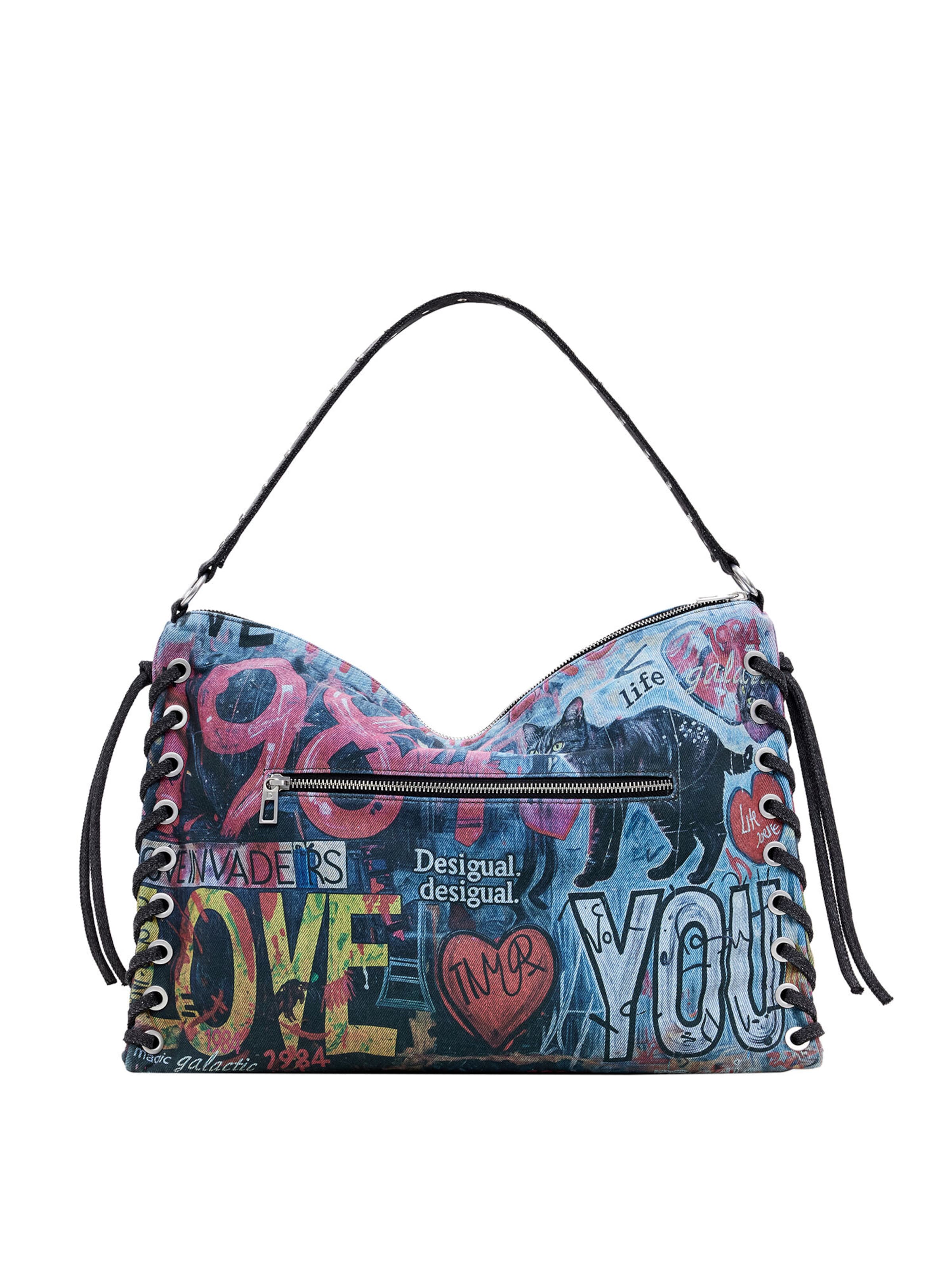 Desigual Shoulder bag in Mixed colours: front