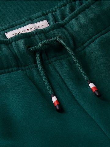TOMMY HILFIGER Конический (Tapered) Штаны 'Brand Love' в Зеленый