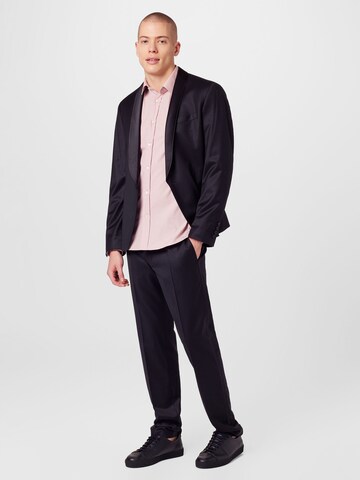 HUGO Red Slim Fit Skjorte 'Elisha' i rosa