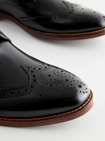 Next - Zapatos con cordón en negro