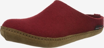 HAFLINGER Slippers in Red: front