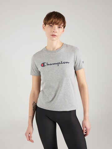Tricou de la Champion Authentic Athletic Apparel pe gri: față