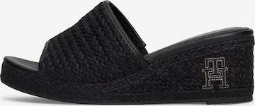 TOMMY HILFIGER Pantoletter i svart: forside