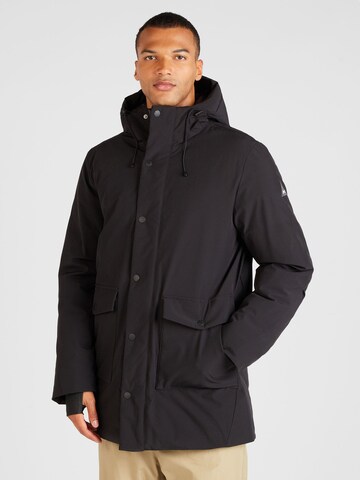 DENHAM Zimní bunda – černá: přední strana