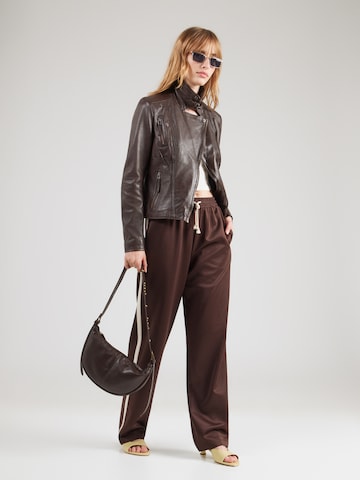 FREAKY NATION Between-Season Jacket in Brown