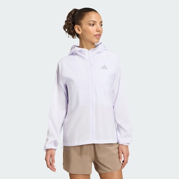 ADIDAS PERFORMANCE Sportjas 'Adi365 Running Essentials' in Lila: voorkant