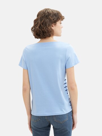 T-shirt TOM TAILOR en bleu