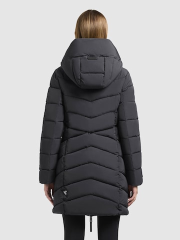 Manteau d’hiver 'Kiera' khujo en noir