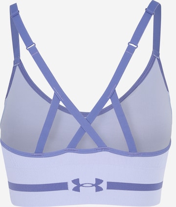 Bustier Soutien-gorge de sport UNDER ARMOUR en violet