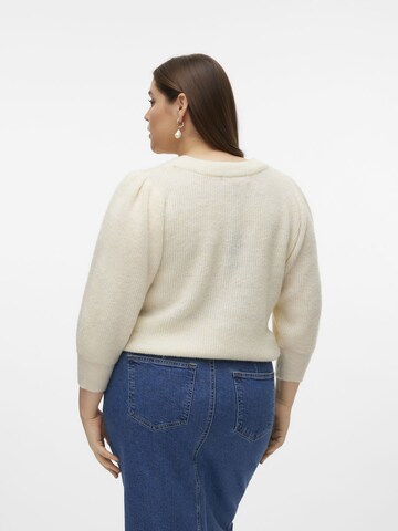 Vero Moda Curve Trui 'Vigga' in Wit