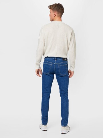 Calvin Klein Jeans Skinny Džíny – modrá