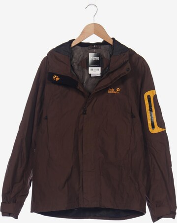 JACK WOLFSKIN Jacket & Coat in M-L in Brown: front