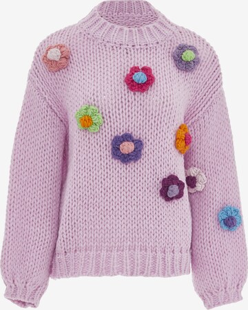 ebeeza Sweater in Pink: front