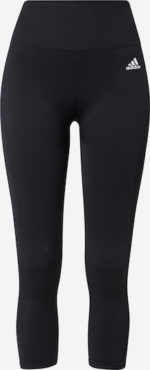 ADIDAS PERFORMANCE Sportske hlače u crna / bijela, Pregled proizvoda