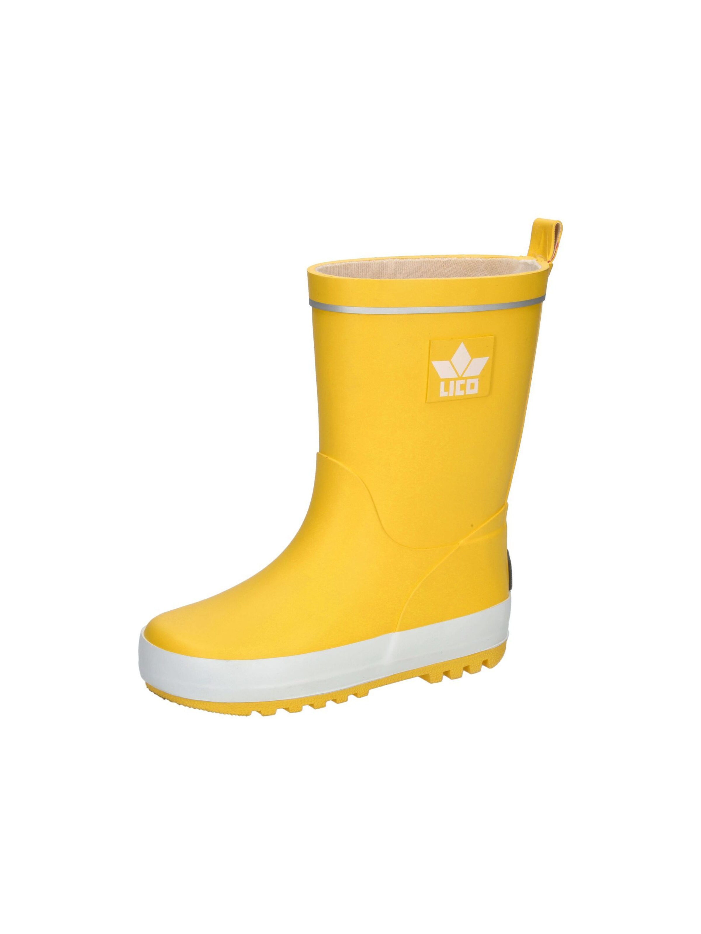 LICO Rubber boot 'Samira' in Yellow: front