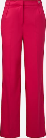 COMMA Wide leg Pleated Pants in Pink: front