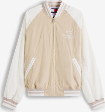Tommy Jeans Демисезонная куртка в Зеленый: спереди