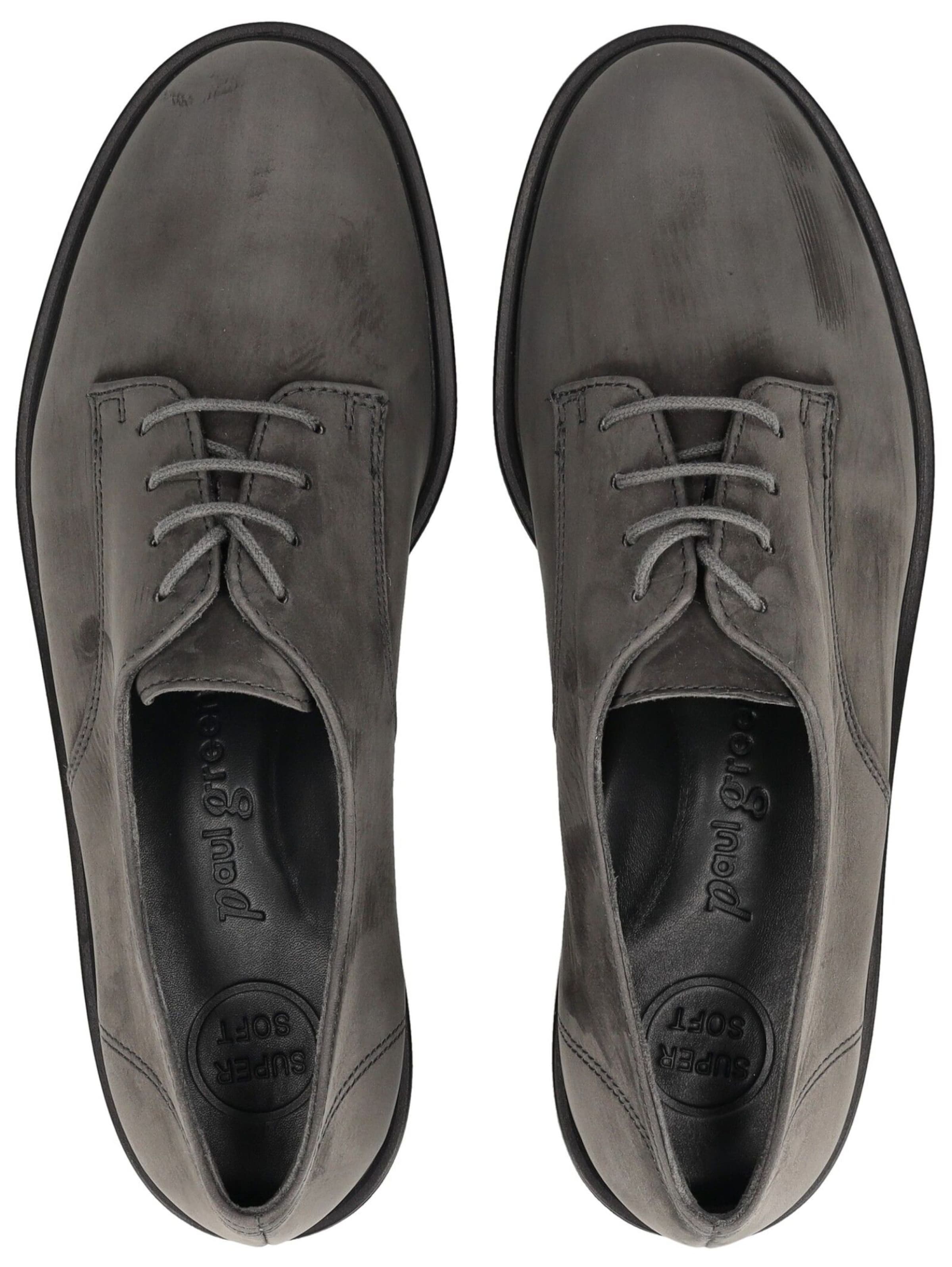 Paul Green Lace-up shoe in Grey