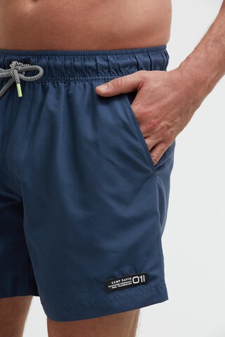 CAMP DAVID Board Shorts in Blue