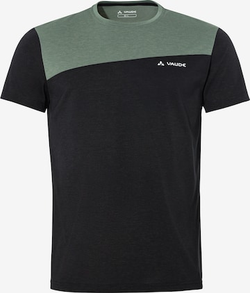 VAUDE Sportshirt 'Sveit' in Schwarz: Vorderseite
