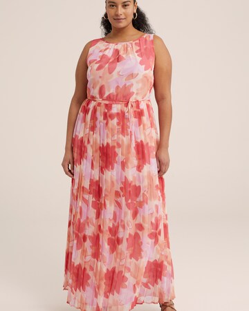 WE Fashion Šaty – pink: přední strana