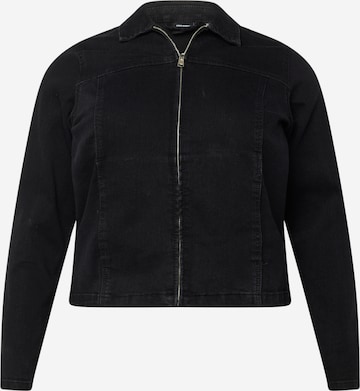 Veste mi-saison 'CLAILA' Vero Moda Curve en noir : devant