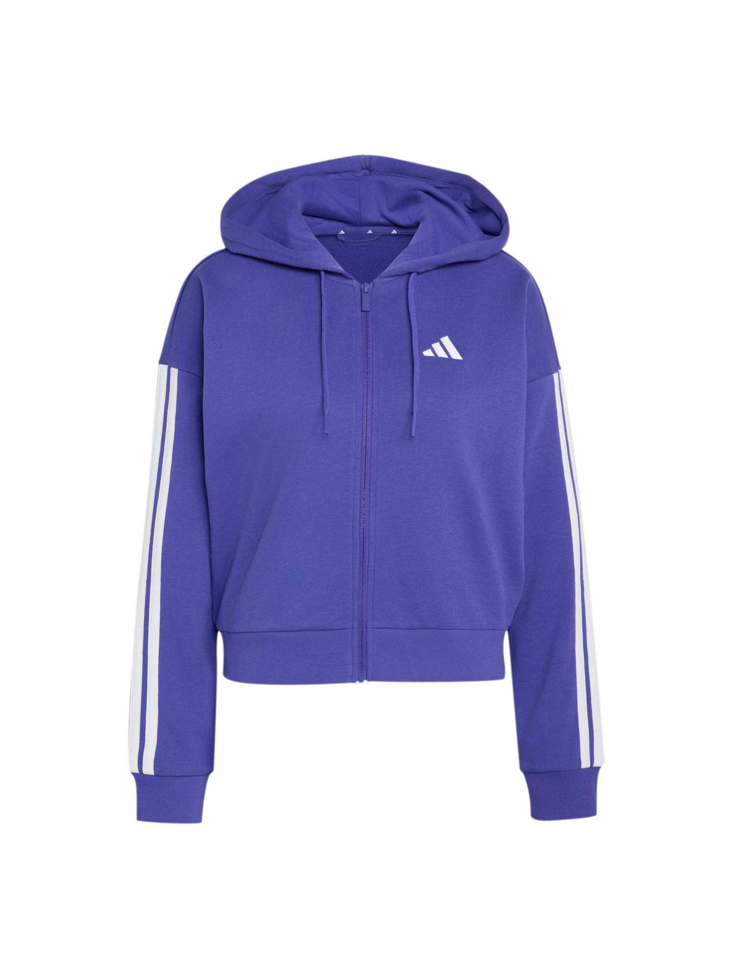 lillā ADIDAS SPORTSWEAR Sportiska tipa jaka 'Essentails': no priekšpuses