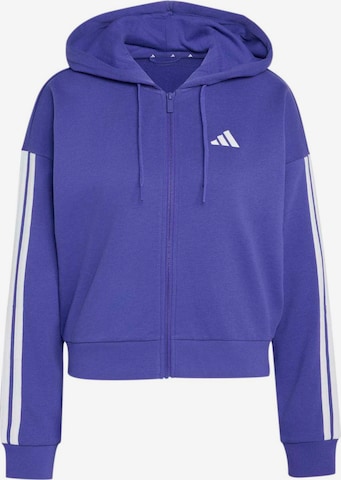 lillā ADIDAS SPORTSWEAR Sportiska tipa jaka 'Essentails': no priekšpuses