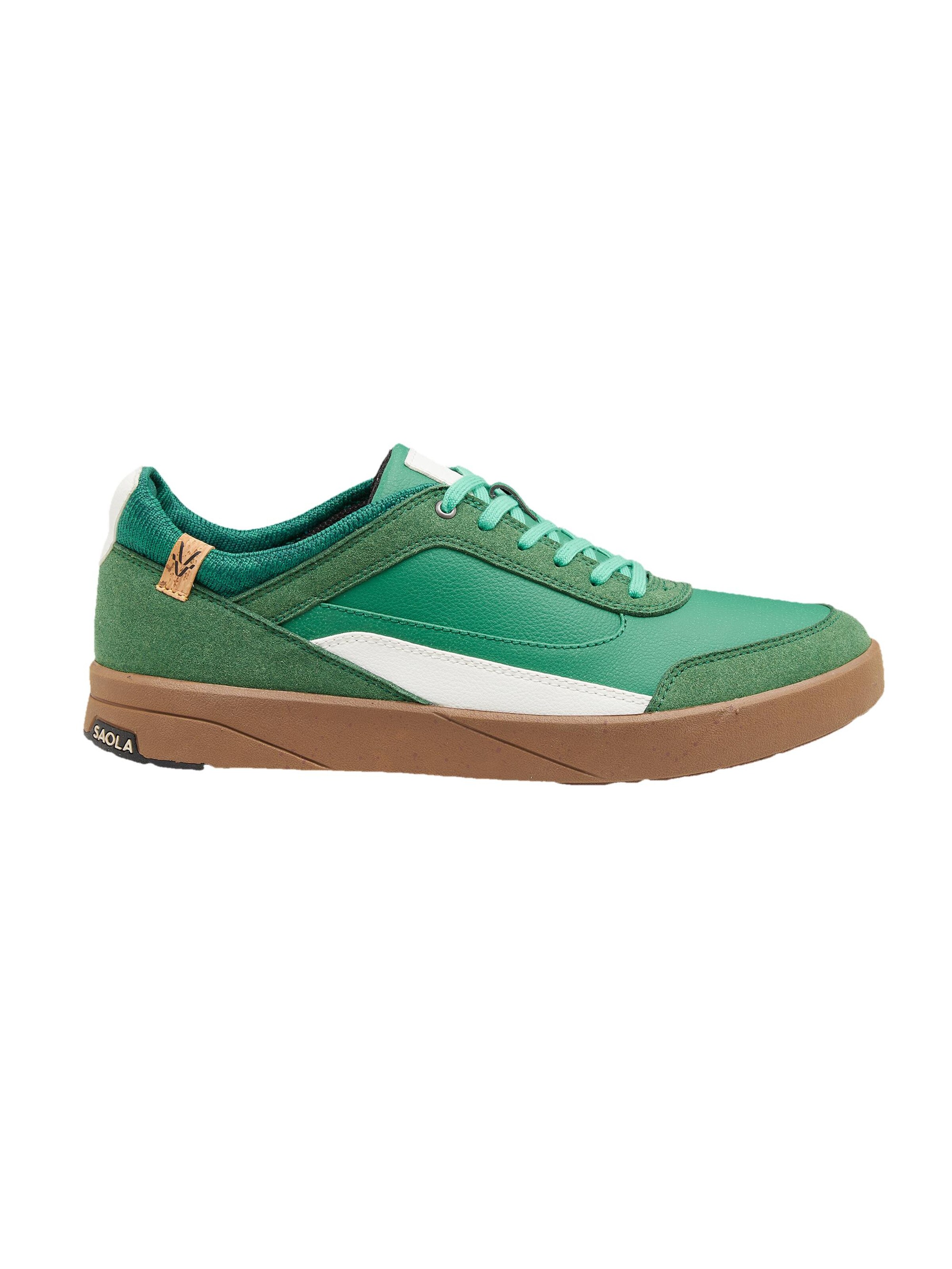 SAOLA Schnürschuh 'Quito M Green'‌ in Grün: Vorderseite