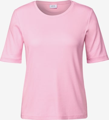 CECIL T-Shirt in Pink: Vorderseite
