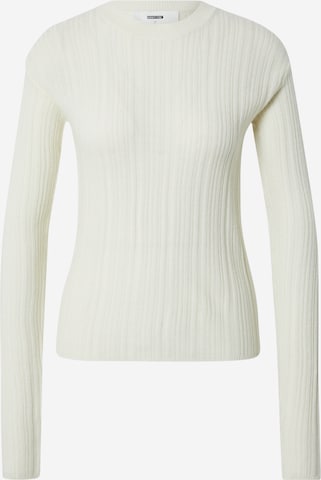 Pullover 'Marie' di ABOUT YOU x Marie von Behrens in bianco: frontale
