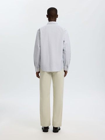SELECTED Regular Fit Hemd 'SLHRick' in Weiß