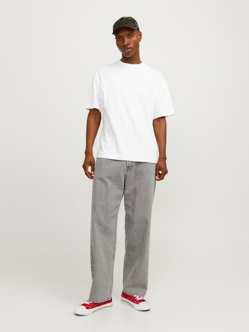 JACK & JONES Loose fit Jeans 'JJIAlex' in Grey