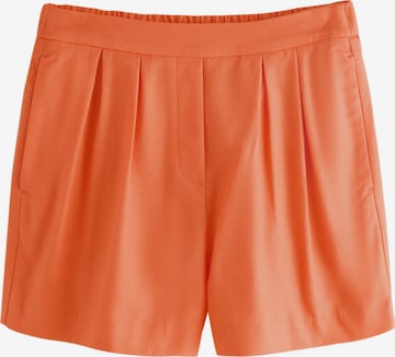 regular Pantaloni con pieghe di Next in arancione: frontale