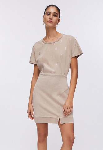 Liu Jo Dress in Beige: front