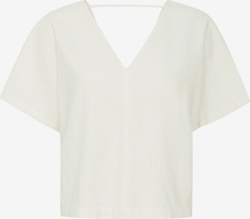 b.young Blouse 'Alakka' in White: front