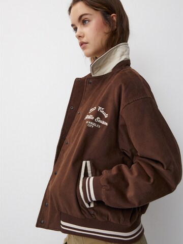 Pull&Bear Between-Season Jacket in Brown