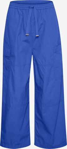 InWear Wide leg Pants 'Isma' in Blue: front