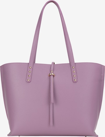 faina Shopper in Purple: front